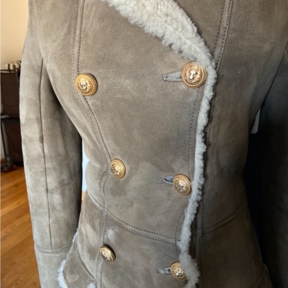 BALMAIN Shearling - Picture 5 of 17